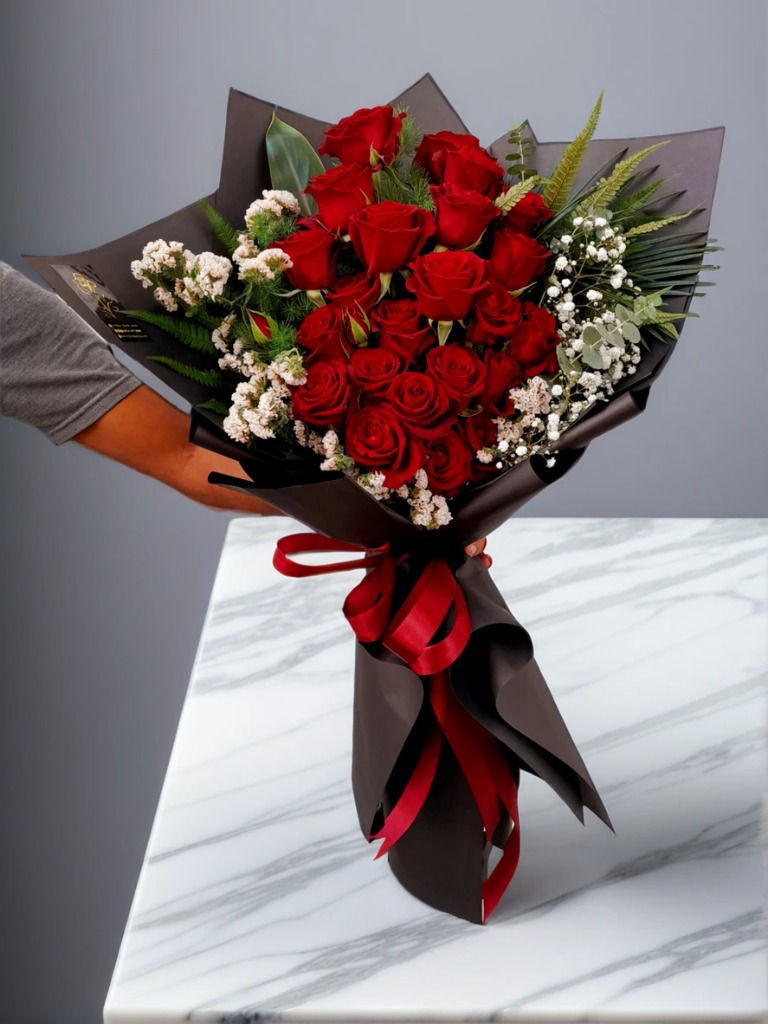 دسته گل رز ارومیه